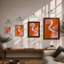 Flowing Forms Abstract - Print-1666894257-1666894259