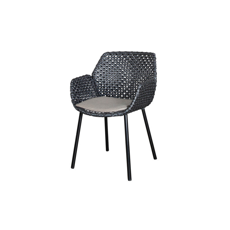 Vibe Chair, Taupe, Black