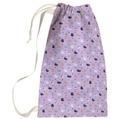 Sac à linge pour chat