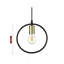 Maxbass 3 - Light Black/Gold Cluster Pendant