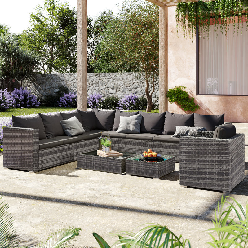 8 - Person Seating Group With Cushions
