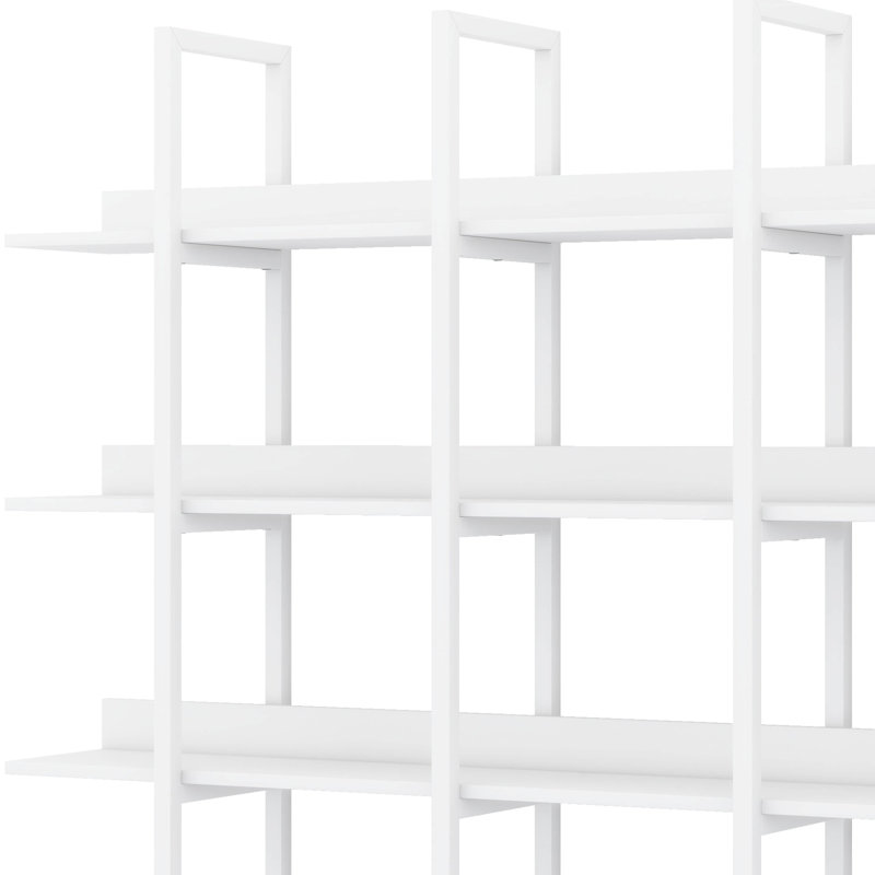 Bibliothèque 5 niveaux, Blanc