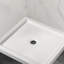 OVE Decors Panama X P 32 po P 74 po Ensemble de porte de douche pivotante en H sans cadre en chrome avec base-118440959-118440960