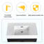 Meuble-lavabo autoportant de 30 po avec lavabo en résine et porte à fermeture douce-1027402952