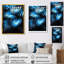 «Blue Palm Trees» par Natures Nuance I - palmiers et palmiers, art mural-1870013445-1870013471