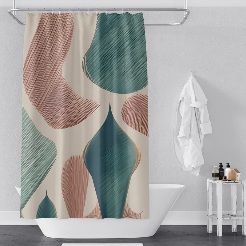 Rideau de douche Aldren, H 72 po x l 70 po