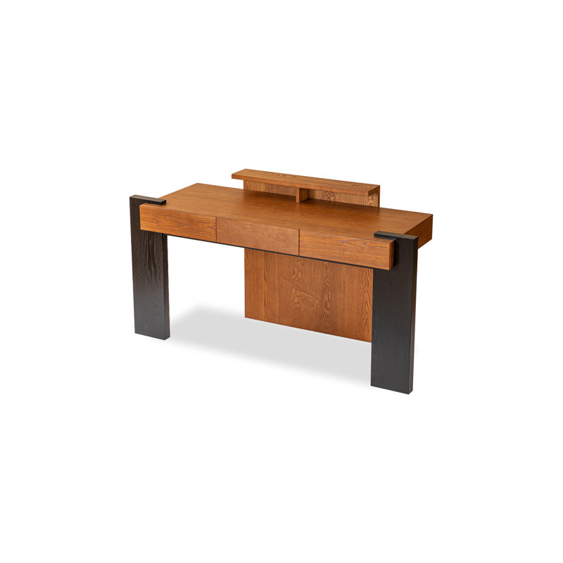 Bugano Solid Wood Writing Desk