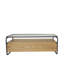 Table basse en bois brun à 1 tablette Nickalls