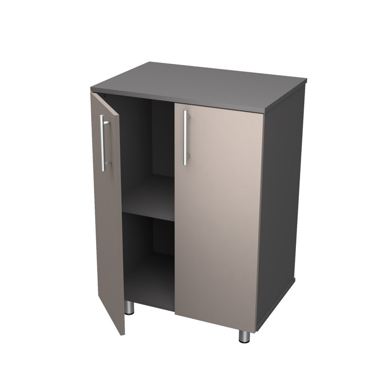 Arthas Single Storage Cabinet ( 34.2'' H x 23.6'' W x 16.4'' D)