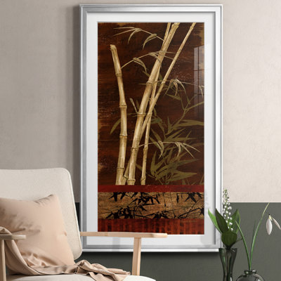 Bamboo Garden I - peinture encadrée
