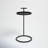Auzie Iron Tray Top C Table End Table-34921998-84425289
