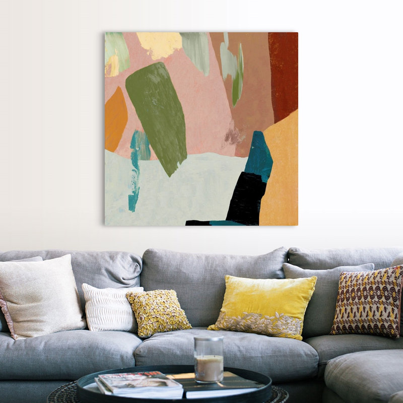 "Afloat I" par Tom Reeves, reproduction d’art sur toile, Toile tendue, H 48 po x l 48 po x P 1,25 po