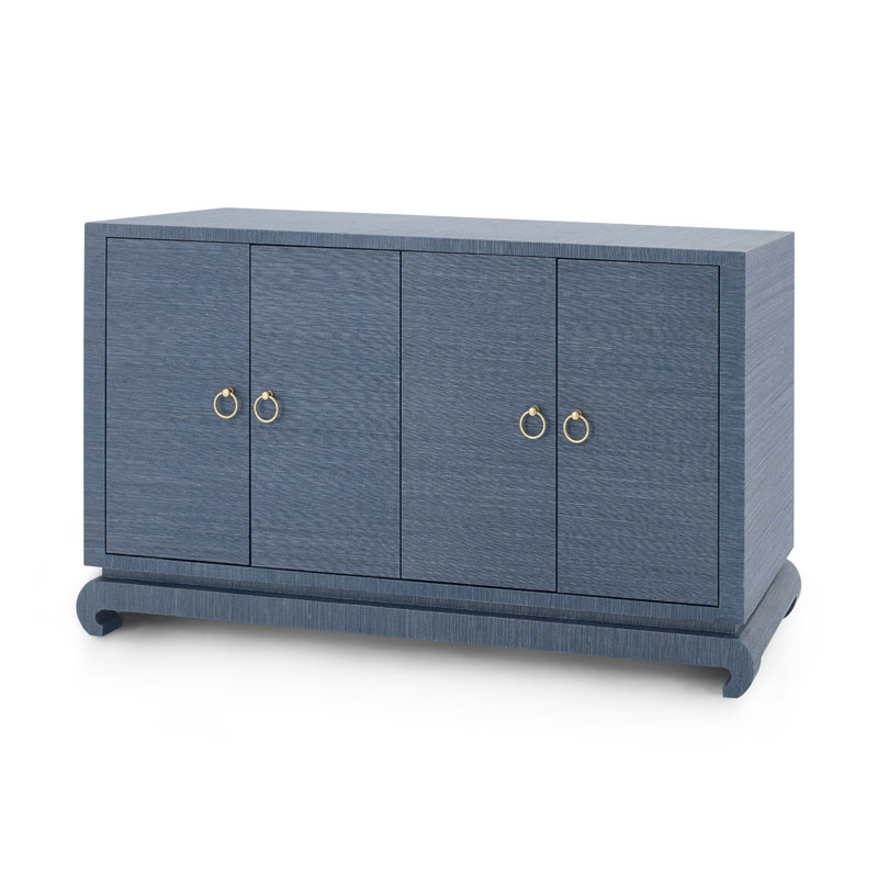 Meredith Sideboard, Navy Blue, 30"H x 53.3"W x 18"D