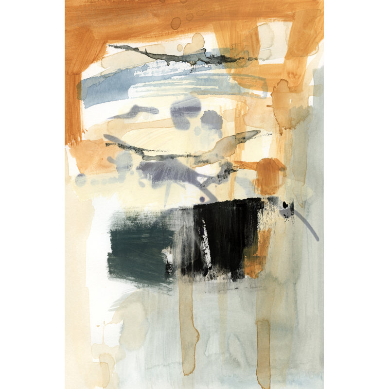 Seria I - Painting, Black Floater Framed, 122cm H x 81cm W