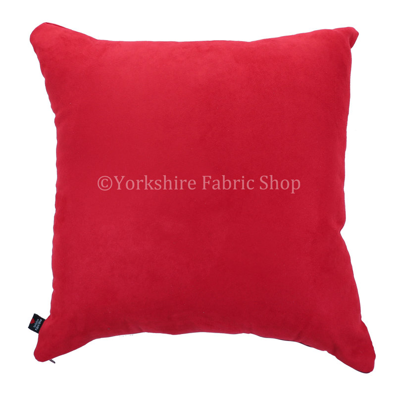 Alvardo Square Cushion, Red, Small