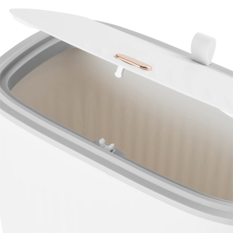 8 Litre Touch Top Waste Basket