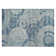 Machine Washable Indoor/Outdoor Xhevrie Blue Rug