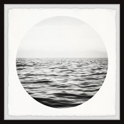 Deep Dark Sea - photographie avec cadre photo