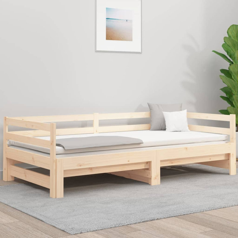 Ivri Bed Frame, 181 x 193.5cm, Brown