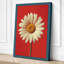 Centered Daisy Study Botanical - Wrapped Canvas-1122256616-1122256626