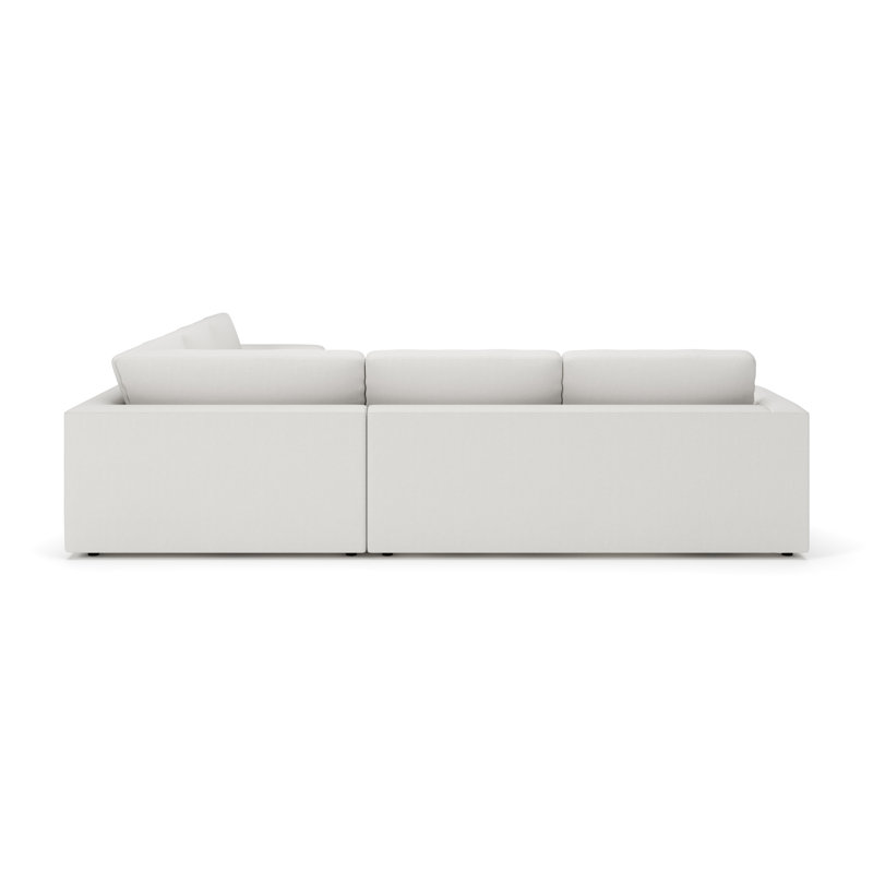 Canapé modulaire rembourré 3 pièces Cayden, Beige Macarena
