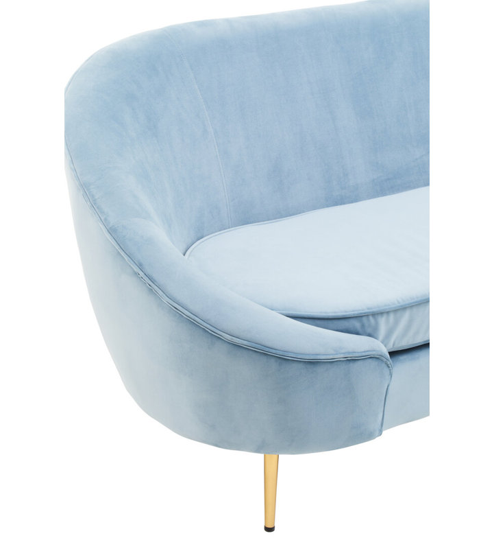 3 Seater Velvet Sofa