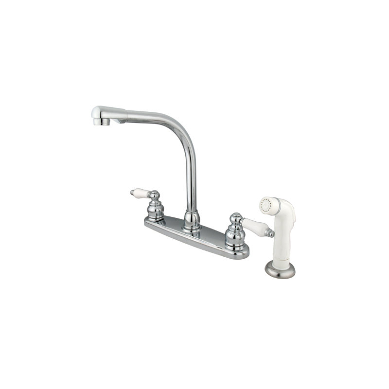 Robinet de cuisine Kingston, Chrome poli