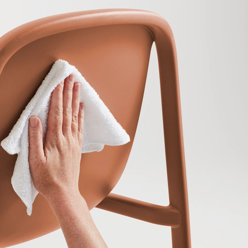Decade Dining Chair, Tomato