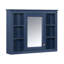 Armoire à pharmacie murale moderne avec miroir et 6 tablettes ouvertes Modern-1758120879