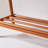 Heavy‑Duty Solid Wood Freestanding Clothes Rack, A‑Shaped Garment Hanger Stand with Bottom Storage Shelf & Side Hooks, Clothing Display Rack-2136306886