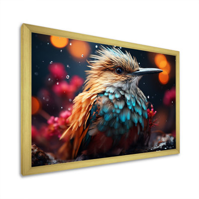 Cosmic Hues Infuse The Birds I - Bird Wall Art Living Room