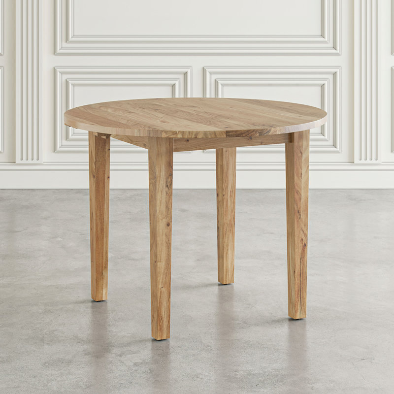 Marylynn Round Solid Wood Dining Table