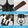 52" 4-Blade Reversible Ceiling Fan With Remote Control And Light Kit Included