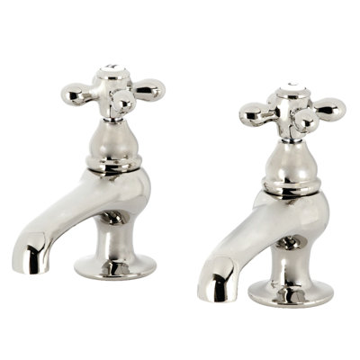 Robinet de lavabo à fixation sur comptoir à deux poignées Kingston