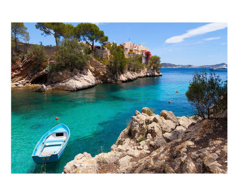 Murale Almehdi Holiday Seclusion, L 55,1 po x l 77,2 po