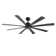 Size Matters 8-Blade Smart Ceiling Fan With Remote Control Included, Works With Alexa and iOS / Android App