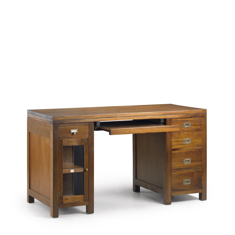 Flamingo Solid Wood Writing Desk
