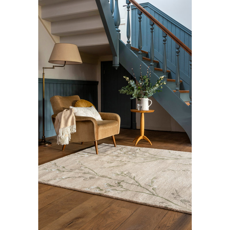 LA - Chatte saule, haie - vert 079807 140X200, Rectangle 8 pi 2 po x 11 pi 6 po
