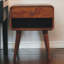 Holmestrand 45cm W Solid Wood Bedside Table-355894018