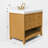 Momo 36" Freestanding Single Bathroom Vanity With White Quartz Vanity Top And White Undermount Basin-118697891-116723353