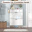 Armoire à chaussures style campagne l 30 po avec 2 tiroirs rabattables et 2 tiroirs-677594014