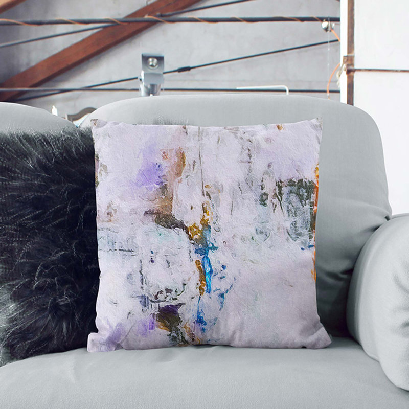Abstract Square Cushion, 55 x 55 cm