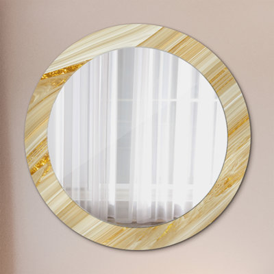 Huldar Glass Flat Wall Mirror