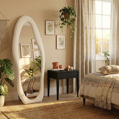Leaning and Freestanding Full Length Mirror
