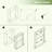 17.5"w X 4"d X 20.3"h Wall Niche Double Shelf Wood Recessed Shower Niche Cabinet Rectangle, White Marble Effect