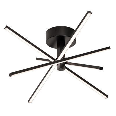 Iuturna Acrylic LED Semi Flush Mount