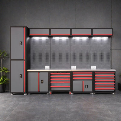 Heavy-Duty Metal Tool Cabinet for Automotive