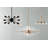 Moonrise 3 - Light Unique Globe Chandelier in Natural Brass-1511195859