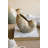 9X4.5X8.5" Reactive Glazed Seashell Planter-1368846161