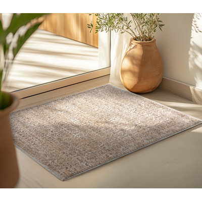 Tapis d'inspiration mondiale Bungalow Rose Escambia Echo